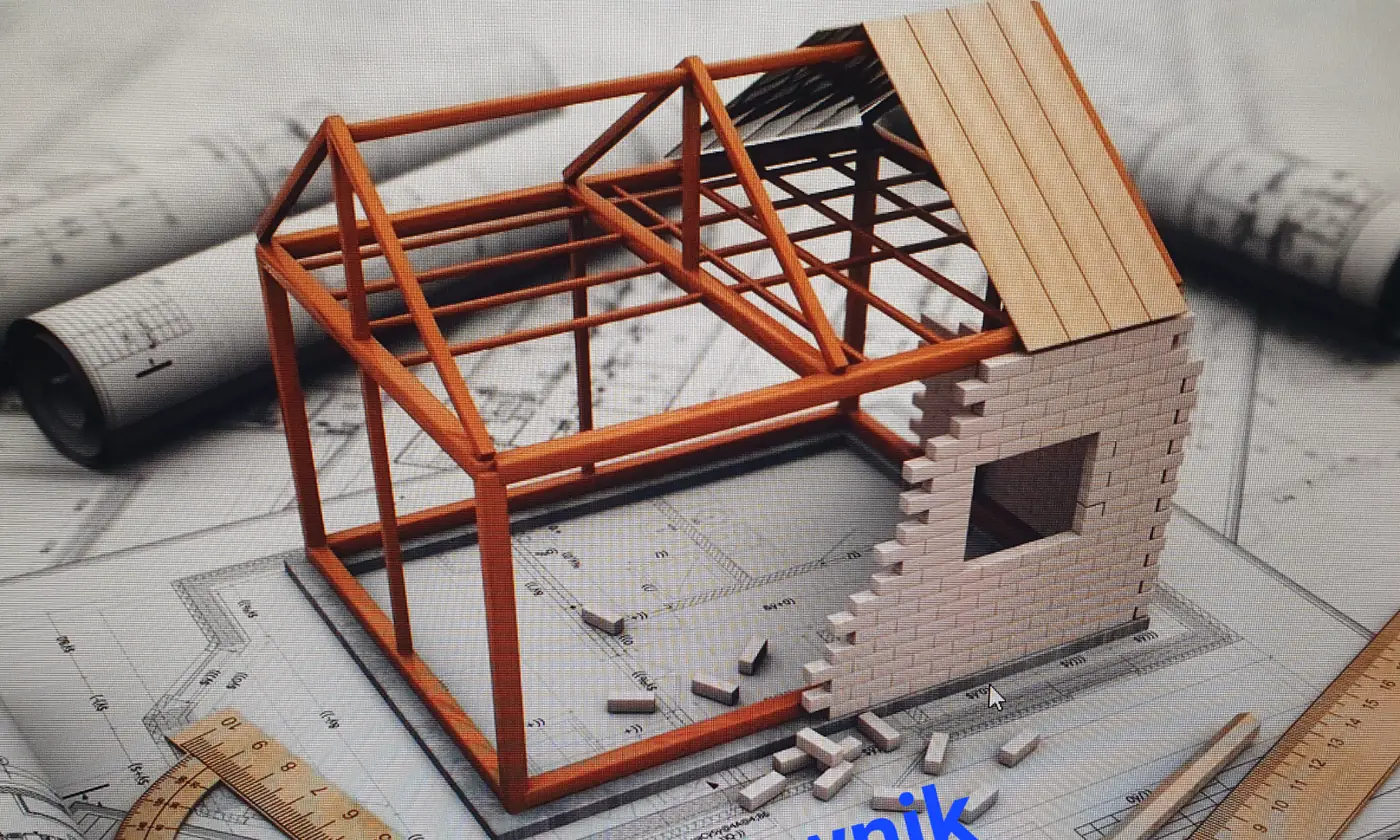 Makieta i dokumentacja projektowa obiektu usługowego ArCAd